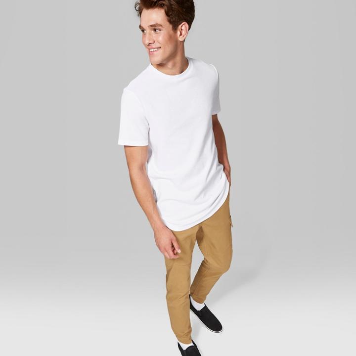 Men's Short Sleeve Thermal T-shirt - Original Use White