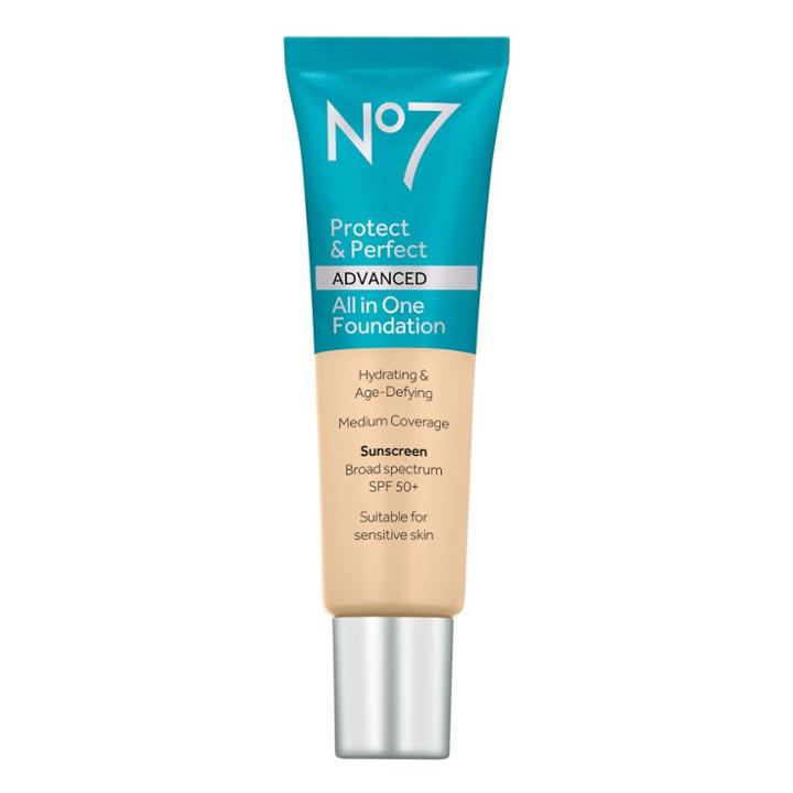 No7 Protect & Perfect Advanced All In One Foundation Honey Spf