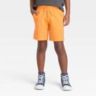 Boys' Pull-on 'at The Knee' Knit Shorts - Cat & Jack Orange