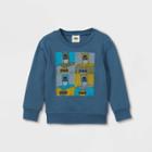 Dc Comics Toddler Boys' Batman Pullover Sweatshirt - Blue