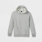 Boys' Fleece Hooded Sweatshirt - All In Motion Heathered Gray