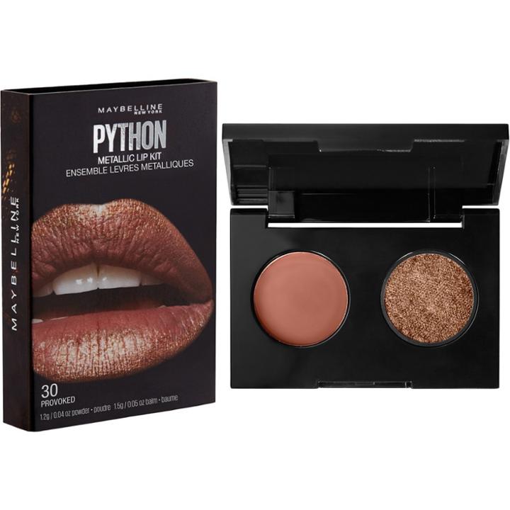 Maybelline Lip Studio Python Metallic Lip Kit 30 Provoked