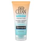 Neutrogena Deep Clean Long-last Shine Control Facial Cleanser/mask