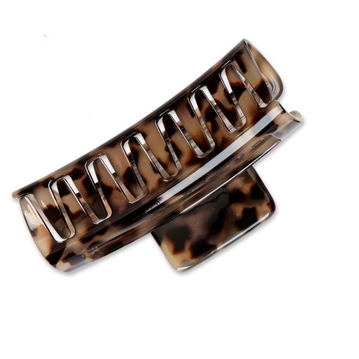Conair Scunci 9cm No Slip Covered Hinge Jaw Clip - 1pc, Buff Beige