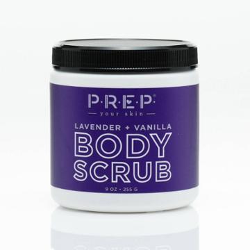 Prep Cosmetics Lavender And Vanilla Body Scrubs