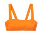 Women's Square Neck Bralette Bikini Top - Xhilaration Orange M, Women's,