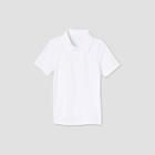 Toddler Boys' Adaptive Short Sleeve Polo Shirt - Cat & Jack White