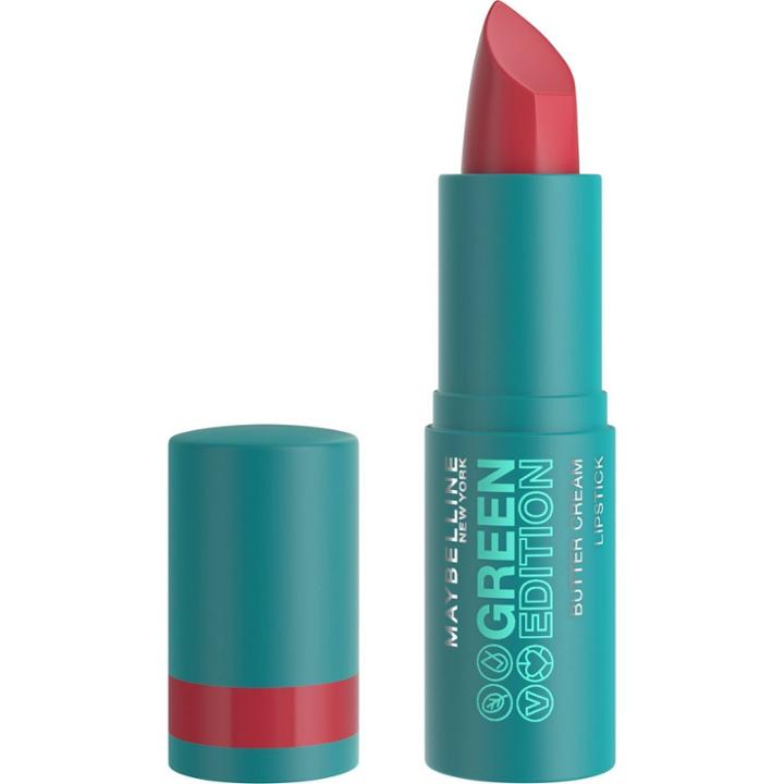 Maybelline Green Edition Butter Cream High-pigment Bullet Lipstick - Juniper