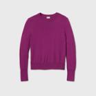 Women's Crewneck Pullover Sweater - A New Day Purple