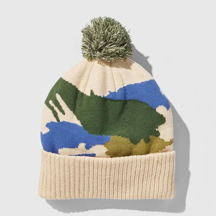 United By Blue Pom Beanie - Shortbread