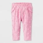 Baby Girls' Dot Print Jogger Pants - Cat & Jack Pink Newborn, Girl's