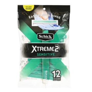 Xtreme3 Xtreme 3 Sensitive Disposable Razors Men - 12ct, Adult Unisex