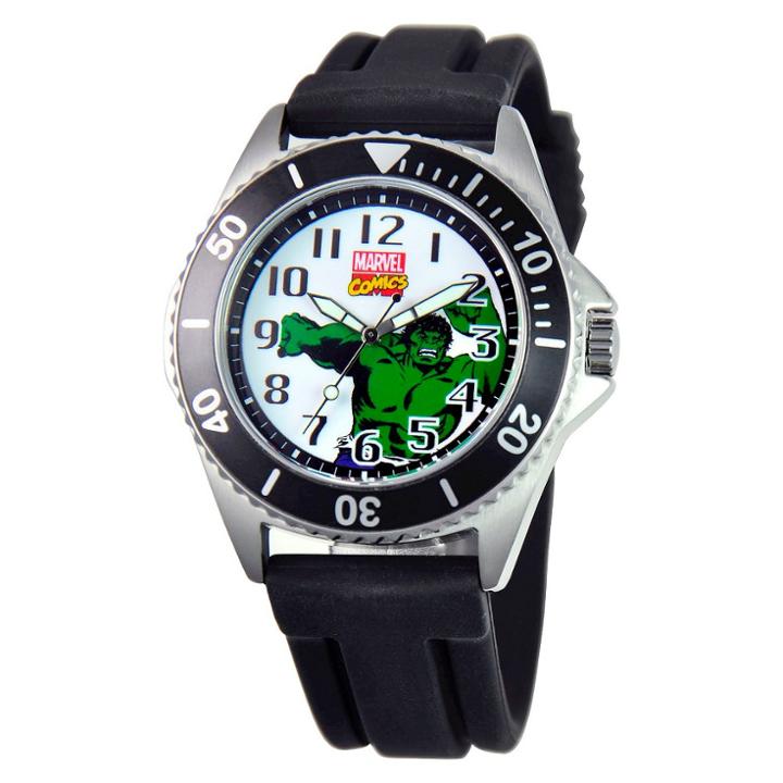 Disney Men's Marvel Hulk Honor Watch - Black