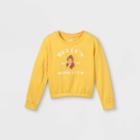 Girls' Disney Belle Pullover Sweatshirt - Yellow
