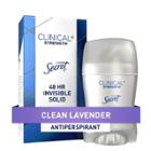 Secret Clinical Strength Invisible Solid Antiperspirant And Deodorant For Women -clean Lavender