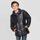 Boys' Down Puffer Jacket - Cat & Jack Black M, Boy's,