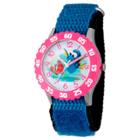 Girls' Disney Finding Dory Stainless Steel Time Teacher Watch - Blue, Purple