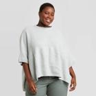 Women's Plus Layered Knit Poncho - Universal Thread