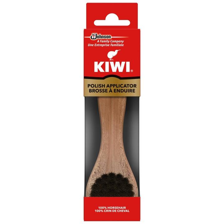 Kiwi Polish Applicator Horsehair 1ct, Adult Unisex, White