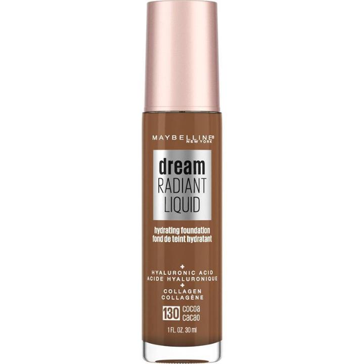 Maybelline Dream Radiant Liquid Foundation Cocoa - 1 Fl Oz, Brown