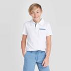 Petiteboys' Short Sleeve Knit Polo Shirt - Cat & Jack White