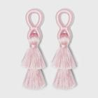 Sugarfix By Baublebar Stacked Tassel Earrings - Blush Pink
