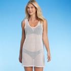Shade & Shore Women's Crochet Lurex Cover Up Dress - Shade &