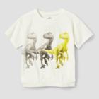 Girls' Jurassic World Velociraptor Short Sleeve Graphic T-shirt - White