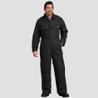 Dickies Men's Big & Tall Straight Fit Overalls - Black