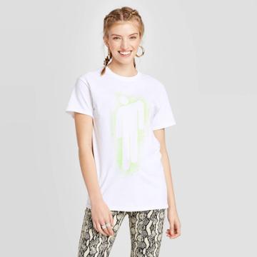 Bravado Women's Billie Eilish Blohsh Short Sleeve T-shirt (juniors') - White M, Women's,