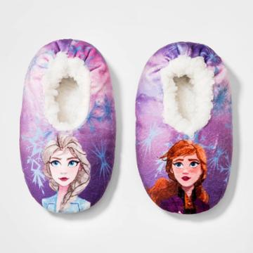 Toddler Girls' Frozen Fuzzy Babba Slippers