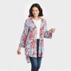 Women's Short Sleeve Jacket - Knox Rose Multi Burst Xs, Multicolor