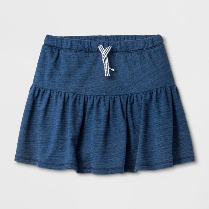 Girls' Knit Scooter - Cat & Jack Navy (blue)