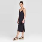 Women's Sleeveless Slip Dress - Universal Thread Gray Xxl, Women's, Blue