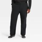 Men's Big & Tall Hybrid Winter Pants - All In Motion Black