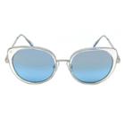 Target Women's Oversized Sunglasses - Clear/silver