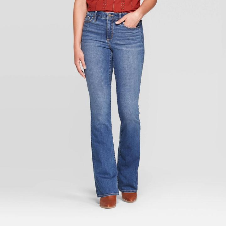 Women's High-rise Flare Jeans - Universal Thread Medium Wash
