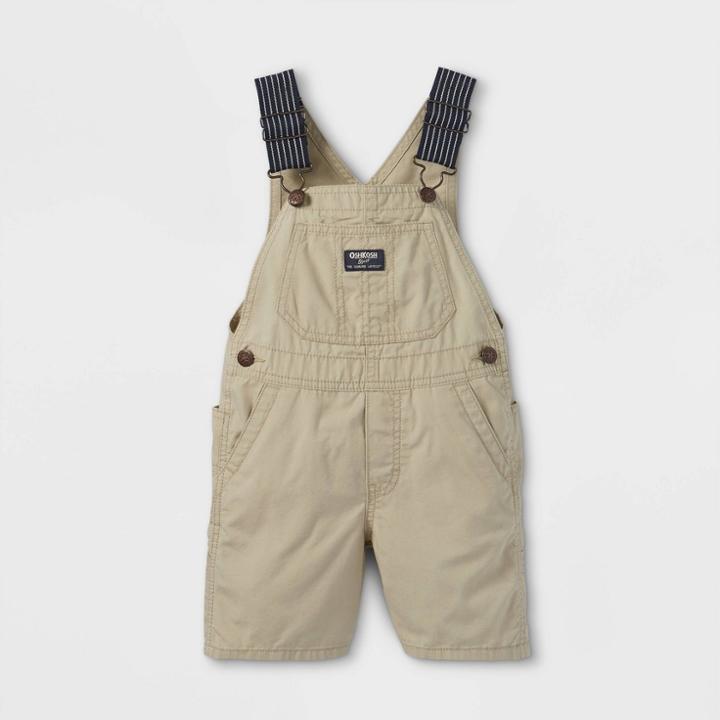 Oshkosh B'gosh Toddler Boys' Shortalls - Khaki