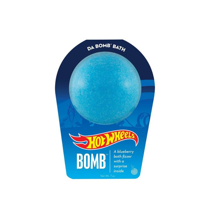Da Bomb Bath Fizzers Hot Wheels Bath Bomb - Blue