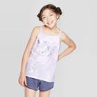 Girls' Graphic Crossback Tank Top - Art Class Lavender (purple)