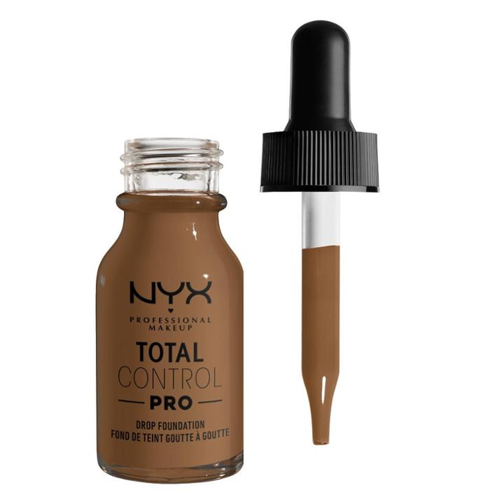 Nyx Professional Makeup Total Control Pro Drop Foundation - 18 Deep Sable