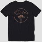 Men's Big & Tall Explore Standard Fit Crew Neck Graphic T-shirt - Goodfellow & Co Black