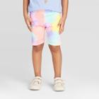 Toddler Girls' Tie-dye Bike Shorts - Cat & Jack 12m, Toddler Girl's,