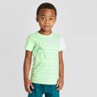 Petitetoddler Boys' Short Sleeve Graphic T-shirt - Cat & Jack Green 12m, Toddler Boy's