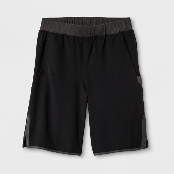 Boys' Tennis Shorts - C9 Champion Black