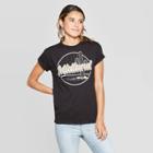 Target Women's Midland Band Short Sleeve Graphic T-shirt (juniors') - Black