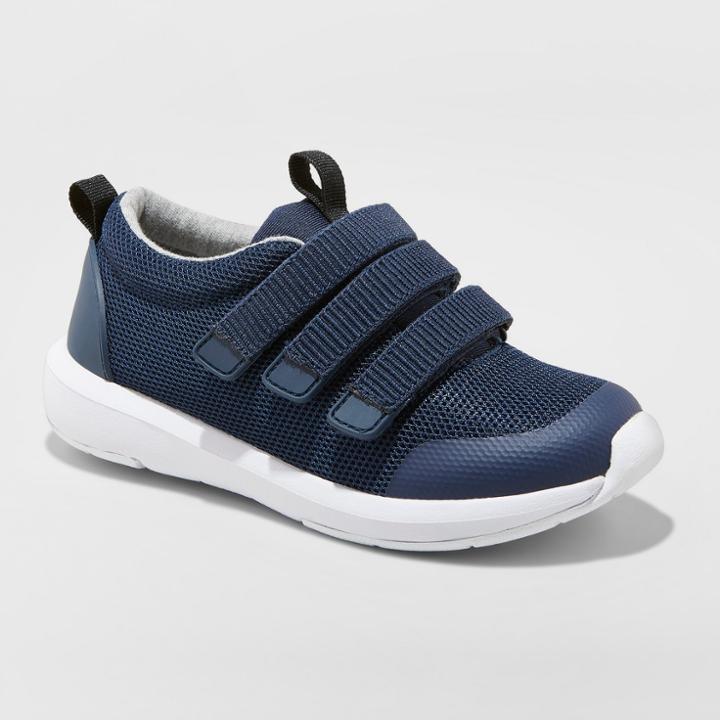 Boys' Archie Triple Strap Sneakers - Cat & Jack Navy