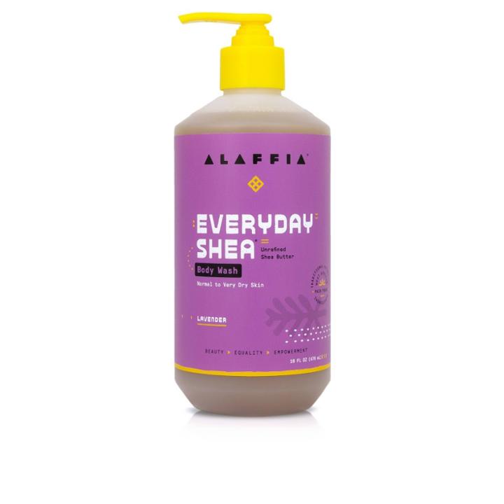 Alaffia Everyday Shea Body Wash - Lavender