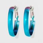 Small Rainbow Anodized Hoop Earrings - Wild Fable,