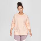 Women's Plus Size Authentic Fleece Sweatshirt - C9 Champion Pale Blush Pink